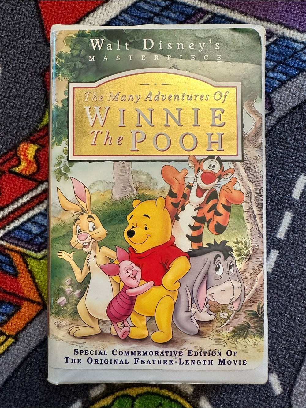 Disney The Many Adventures Of Winnie The Pooh Special Commemorative Edition VHS